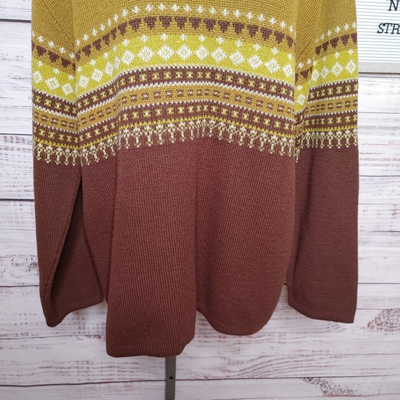 Rare vintage Free People wool sweater size L - Picture 3 of 12